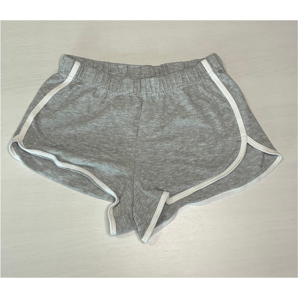 No Boundaries Gray White Dolphin Shorts XXS 00 Y2K Lounge Athletic